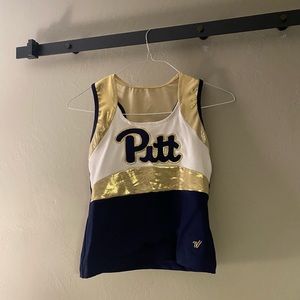Pitt cheerleading uniform